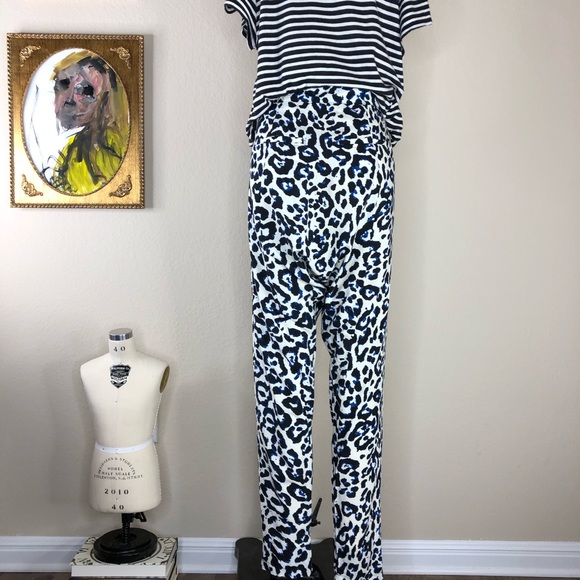 Just Female ASOS UO Cheetah Leopard Harem Drop Pants - Picture 5 of 7